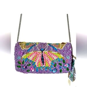 Viral Beaded Butterfly Bag